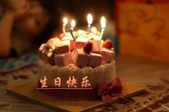 简单得生日祝福的短句
