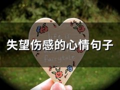 失望伤感的心情句子 心情失望的说说