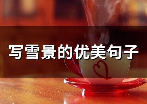 写雪景的优美句子(精选50句) 写雪景的优美句子(精选50句)