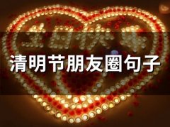 清明节朋友圈句子(51句)