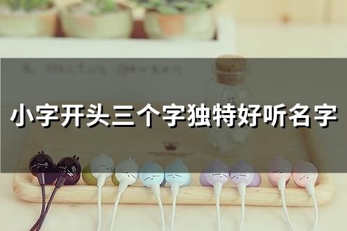 小字开头三个字独特好听名字(精选44个) 小字开头三个字独特好听名字(精选44个)