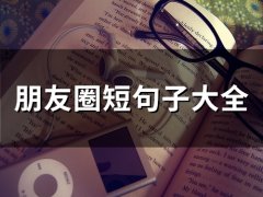 朋友圈短句子大全(67句)