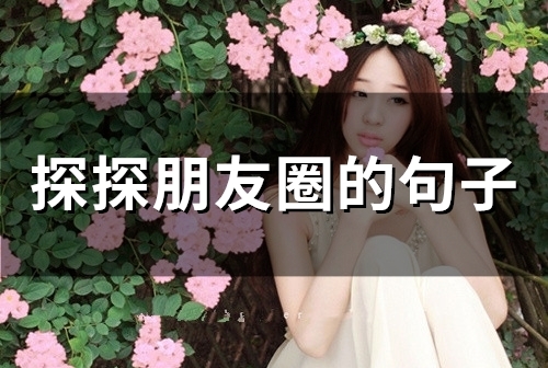 探探朋友圈的句子(精选67句)