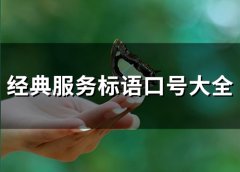 经典服务标语口号大全(精选90句)