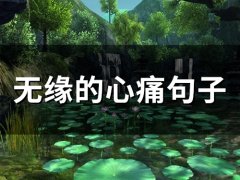 无缘的心痛句子(精选85句)