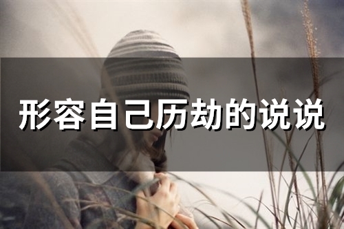 形容自己历劫的说说(精选36句)