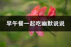 早午餐一起吃幽默说说(优选62句)
