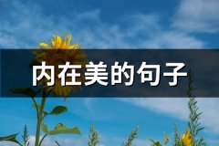 内在美的句子(推荐52句)