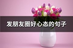 发朋友圈好心态的句子(优选65句)
