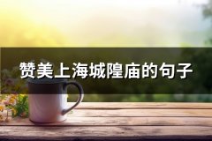 赞美上海城隍庙的句子(必备22句)